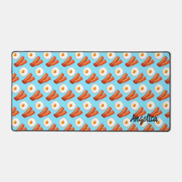 Ontbijt spek en ei bureaumat