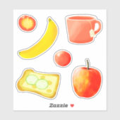 Ontbijt Sticker (Vel)
