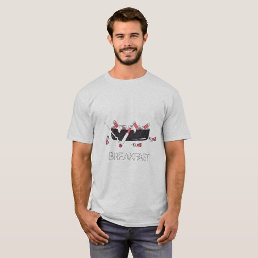 "Ontbijt" T-shirt (Voorkant volledig)