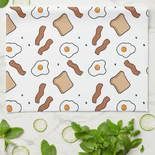 Ontbijt Theedoek (Gevouwen)