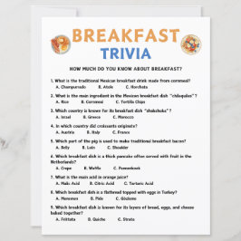 Ontbijt Trivia Game