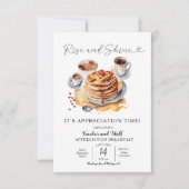 Ontbijt van de Rise and Shine Teacher Kaart (Voorkant)