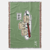 Ontbijt van het de boldim sum van Mandu het Deken (Voorkant Verticaal)