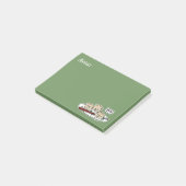 Ontbijt van het de boldim sum van Mandu het Post-it® Notes (Schuin)