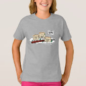 Ontbijt van het de boldim sum van Mandu het T-shirt (Voorkant)