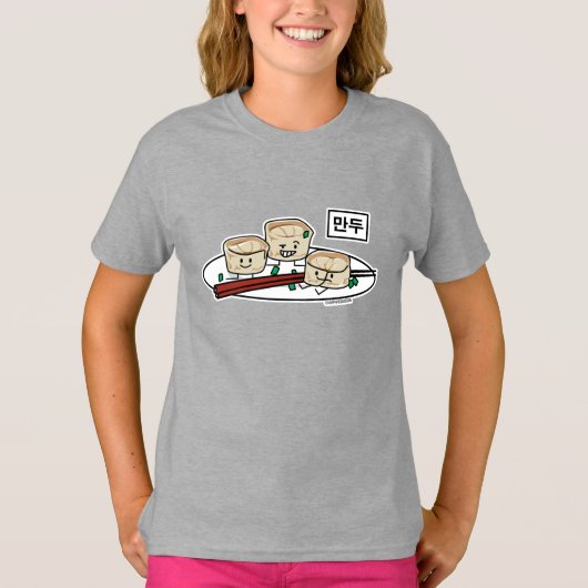 Ontbijt van het de boldim sum van Mandu het T-shirt (Voorkant)
