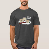 Ontbijt van het de boldim sum van Mandu het T-shirt (Voorkant)