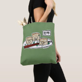 Ontbijt van het de boldim sum van Mandu het Tote Bag (Dichtbij)
