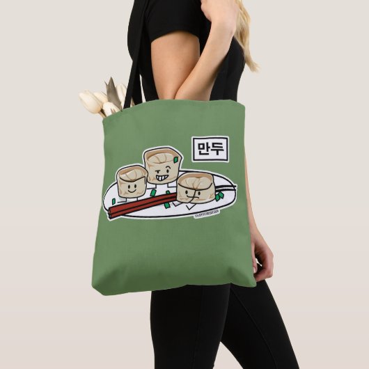 Ontbijt van het de boldim sum van Mandu het Tote Bag (Dichtbij)