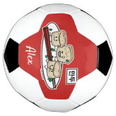 Ontbijt van het de boldim sum van Mandu het Voetbal (Gedraaid)
