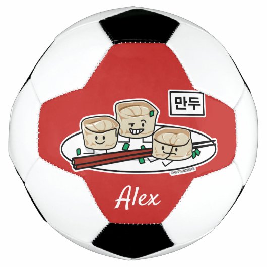 Ontbijt van het de boldim sum van Mandu het Voetbal (Voorkant)