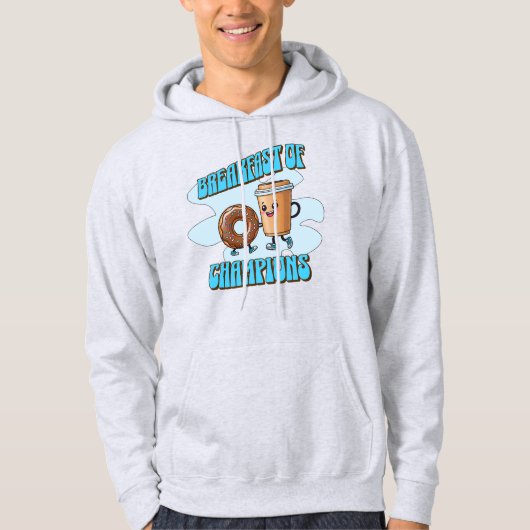 Ontbijt van Kampioenen Hoodie (Voorkant)