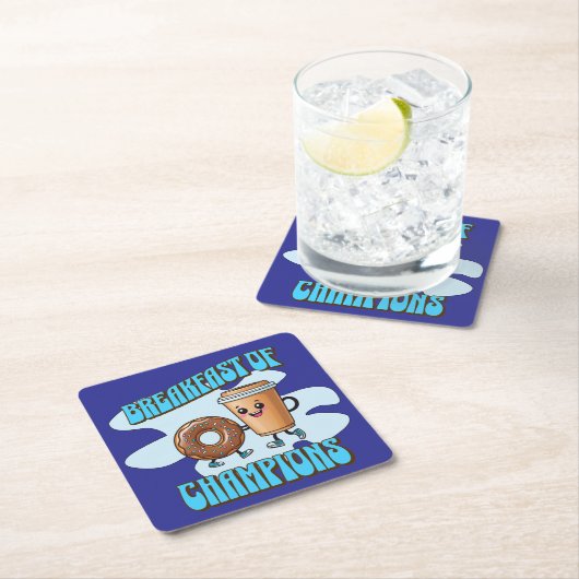 Ontbijt van Kampioenen Kartonnen Onderzetters (Insitu)