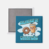Ontbijt van Kampioenen Magneet (Voorkant / Achterkant)