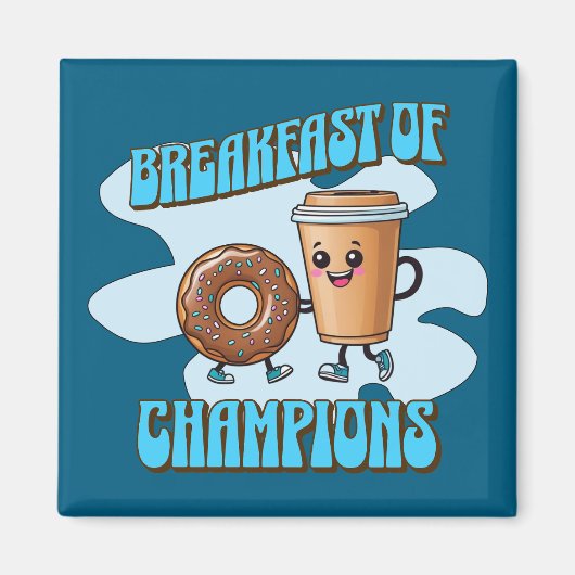 Ontbijt van Kampioenen Magneet (Voorkant)