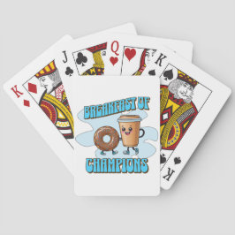 Ontbijt van Kampioenen Pokerkaarten