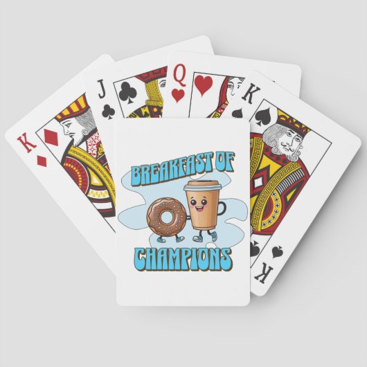 Ontbijt van Kampioenen Pokerkaarten (Achterkant)