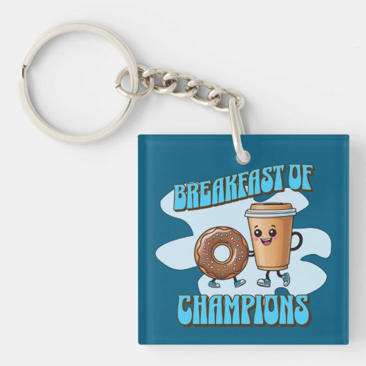 Ontbijt van Kampioenen Sleutelhanger (voorkant)