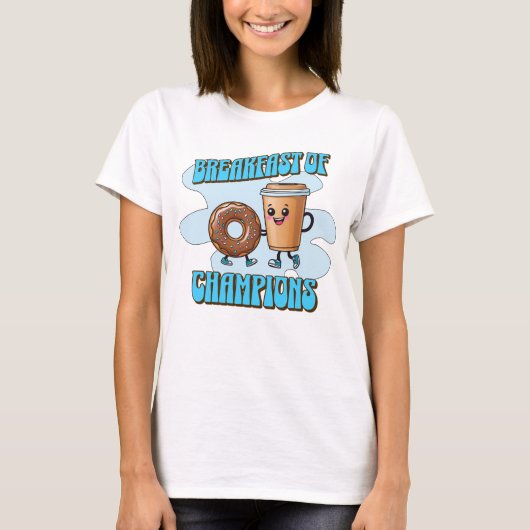 Ontbijt van Kampioenen T-shirt (Voorkant)