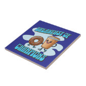 Ontbijt van Kampioenen Tegeltje (Zijkant)