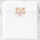 Ontbijt Voedsel Adres Sticker (Tas)