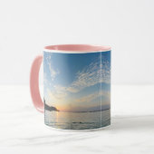 Ontbijt Wijn Grappig Leuk Trendy Quote Koffie Mok (Voorkant links)