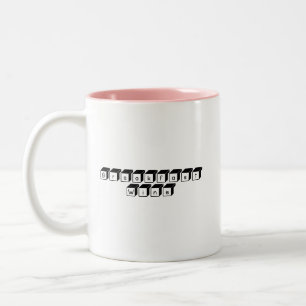 Ontbijt Wijn Grappig Schattige Trendy Quote cadeau Tweekleurige Koffiemok