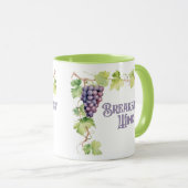 Ontbijt Wijn Grappig Trendy Mok (Voorkant rechts)