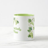 Ontbijt Wijn Grappig Trendy Mok (Midden)