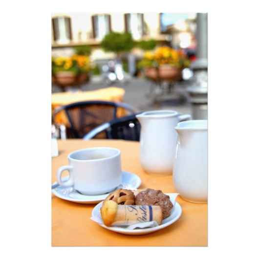 Ontbijt wordt genegeerd foto afdruk (Voorkant)