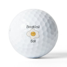 Ontbijtbal - Fun Golf Ball
