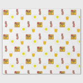 ontbijtbanner cadeaupapier (Vlak)