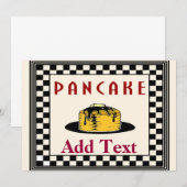 Ontbijtbare pantseruitvindingen,  stijl kaart (Voorkant / Achterkant)