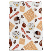 Ontbijtbare voedingsmiddelen Gift Bag Medium Cadeauzakje (Achterkant)