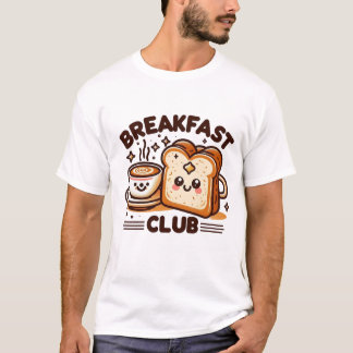 Ontbijtclub  brief t-shirt