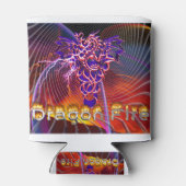 Ontbijtdrakenbrandontwerp Blikjeskoeler (Achterkant)