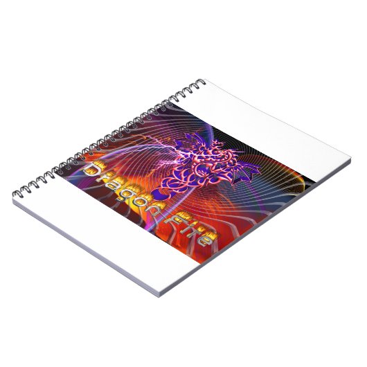 Ontbijtdrakenbrandontwerp Notitieboek (Linkerzijde)
