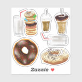 Ontbijten moet volume 2 sticker hebben (Vel)