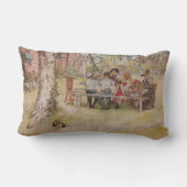 Ontbijten onder de Big Birch Kussen (Achterkant)