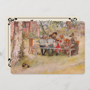 Ontbijten onder de uitnodiging van de Big Birch BB