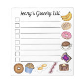 Ontbijtende Favorieten Speciaal op de lijst met kr Notitieblok (Voorkant)