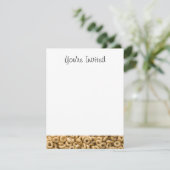 Ontbijtende graanringen kaart (Staand voorkant)