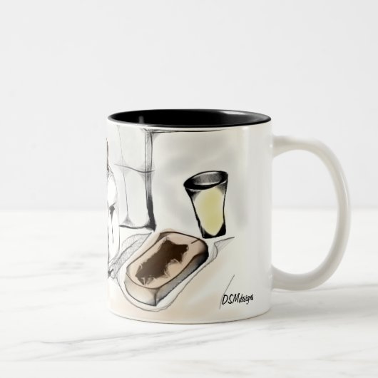 Ontbijtende mok (Rechts)