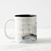 Ontbijtende mok (Links)