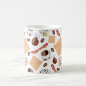 Ontbijtende voedingsmiddelen koffiemok (Center)