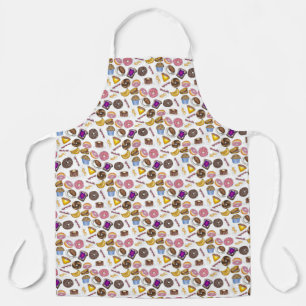 Ontbijtende voedingsmiddelen Muffin Banana Pancake Schort