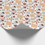 Ontbijtende voedingsmiddelen Verpakkingspapier Cadeaupapier (Hoek)