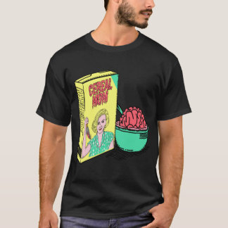 Ontbijtgranen Moeder retro T-shirt