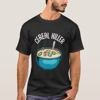 Ontbijtgranen Ontbijt Pap Melk Yoghurt Sarcasme T-shirt