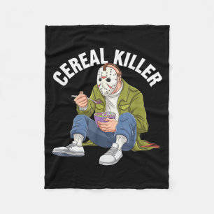 Ontbijtgranendoder Grappige Halloween Horrorfilm G Fleece Deken